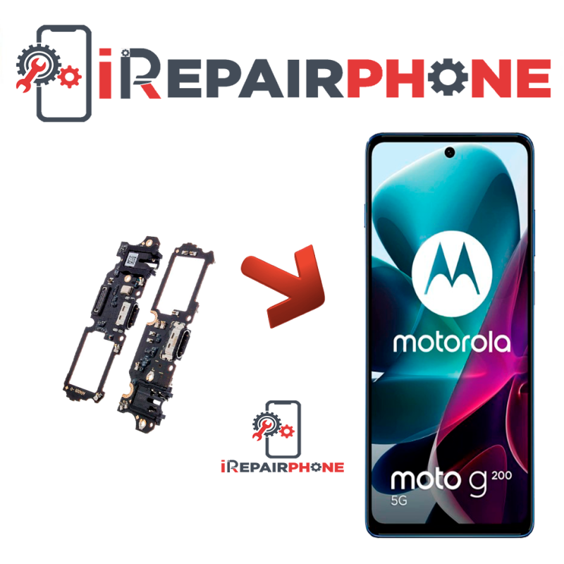 Cambiar Conector de Carga Motorola Moto G200 5G