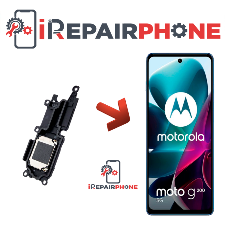 Cambiar Altavoz de música Motorola Moto G200 5G