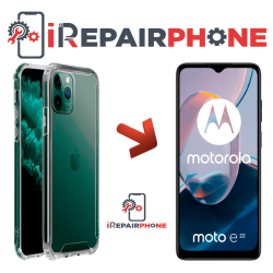 Funda Antigolpes Transparente Motorola Moto E22