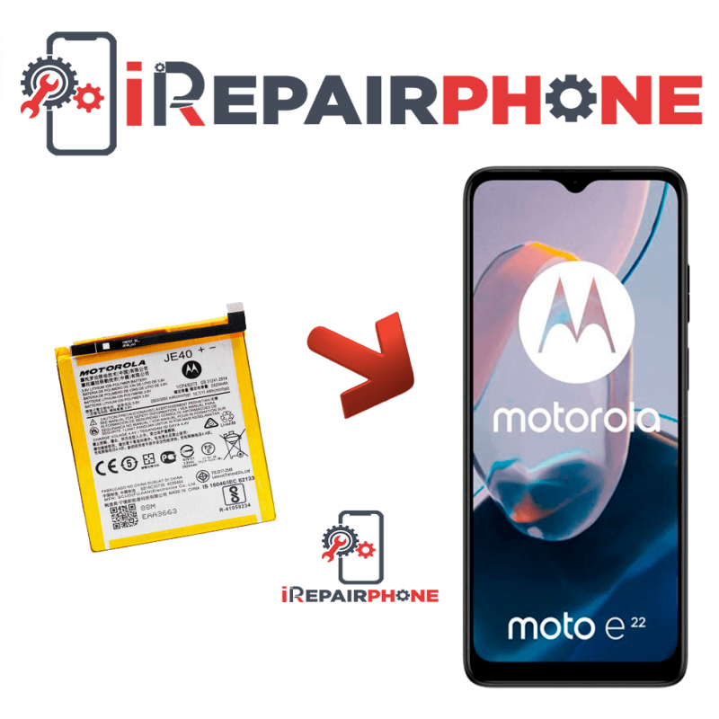 Cambiar Batería Motorola Moto E22