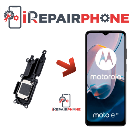 Cambiar Altavoz de música Motorola Moto E22