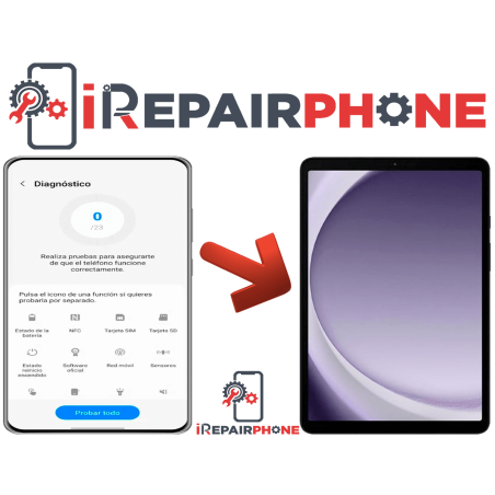 Diagnóstico Samsung Galaxy Tab A9 X110 X115