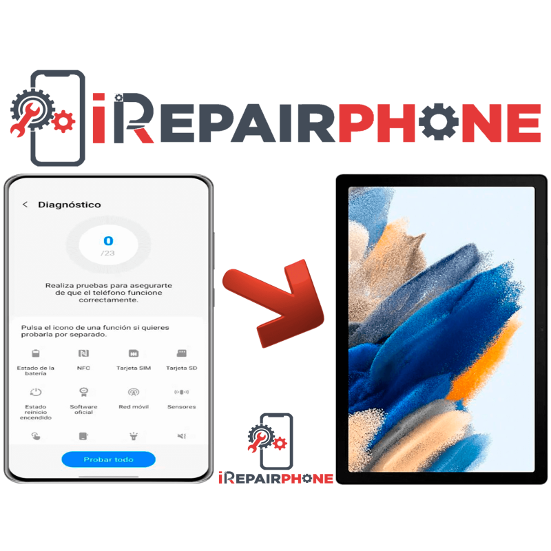 Diagnóstico Samsung Galaxy Tab A8 10.5 2021 X200 X205