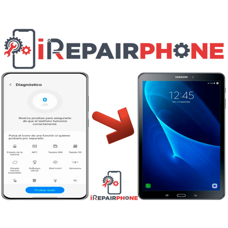 Diagnóstico Samsung Galaxy Tab A 10.1 2016 T580 T585