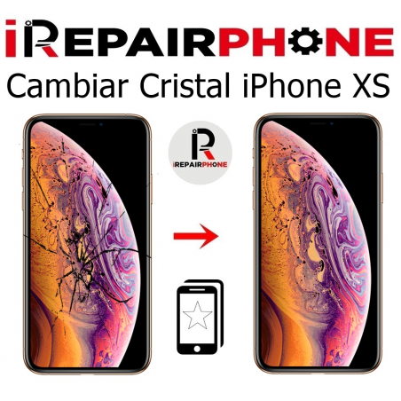 Cambiar cristal iPhone XS