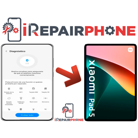 Diagnóstico Xiaomi Pad 5 Pro