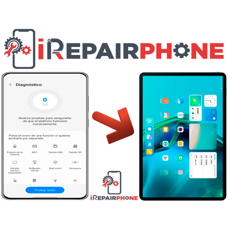Diagnóstico Xiaomi Pad 5 Pro 12.4