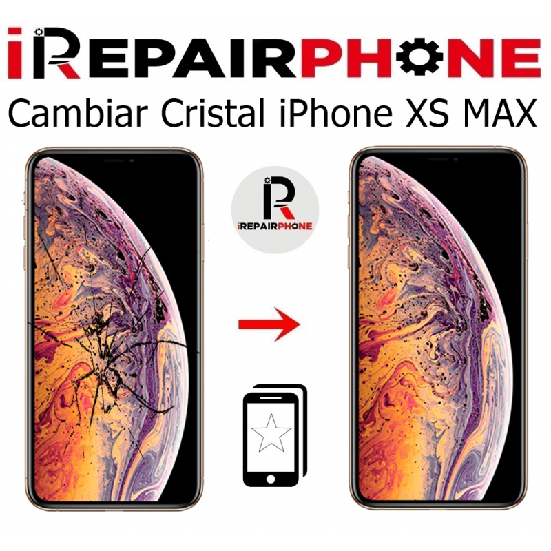 Cambiar cristal iPhone XS Max