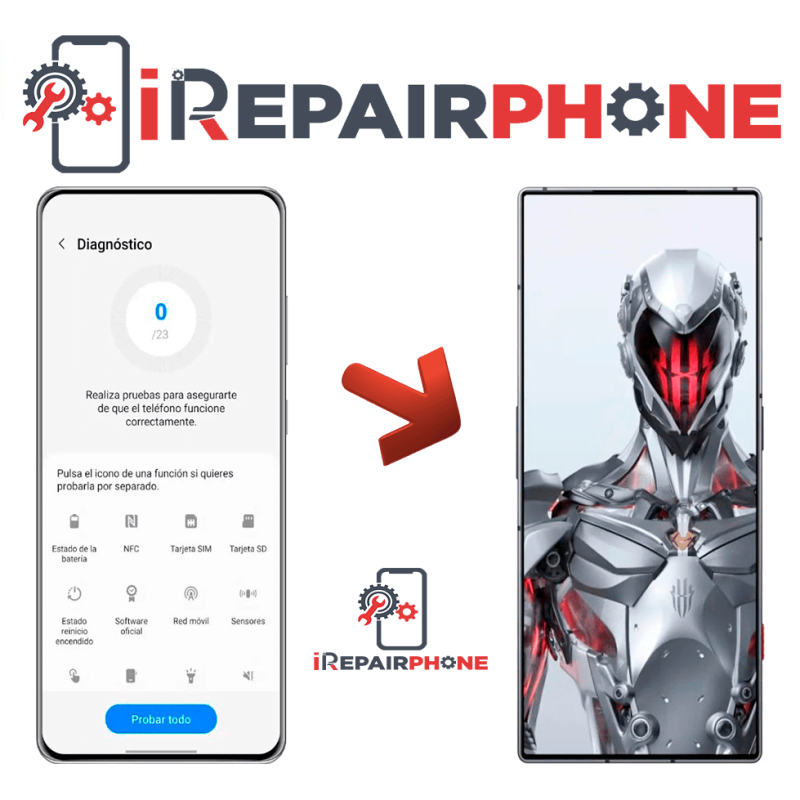Diagnóstico Nubia Red Magic 8 Pro