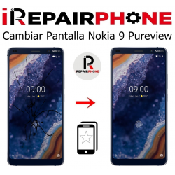 Cambiar pantalla Nokia 9 PureView
