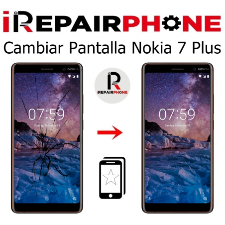 Cambiar Pantalla Nokia 7 Plus