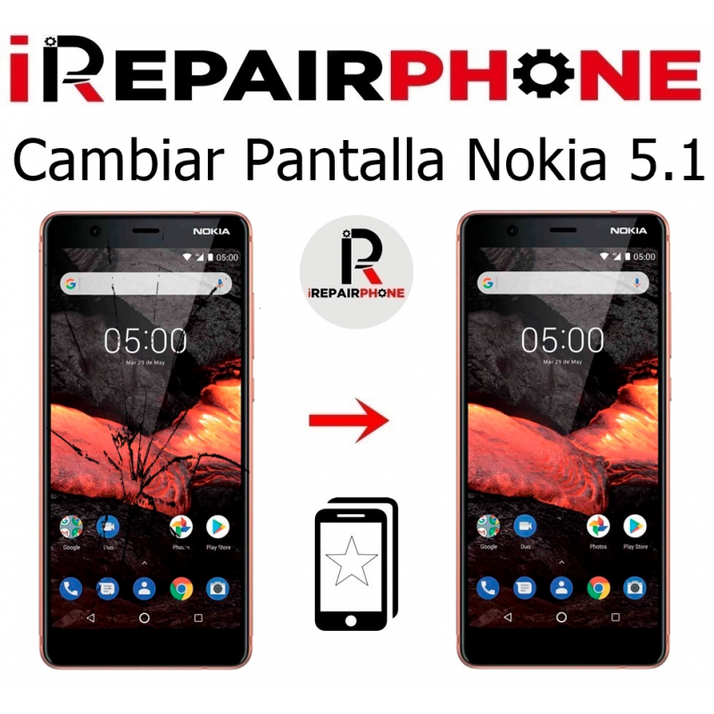 Cambiar Pantalla Nokia 5.1