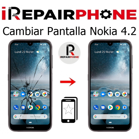 Cambiar pantalla Nokia 4.2