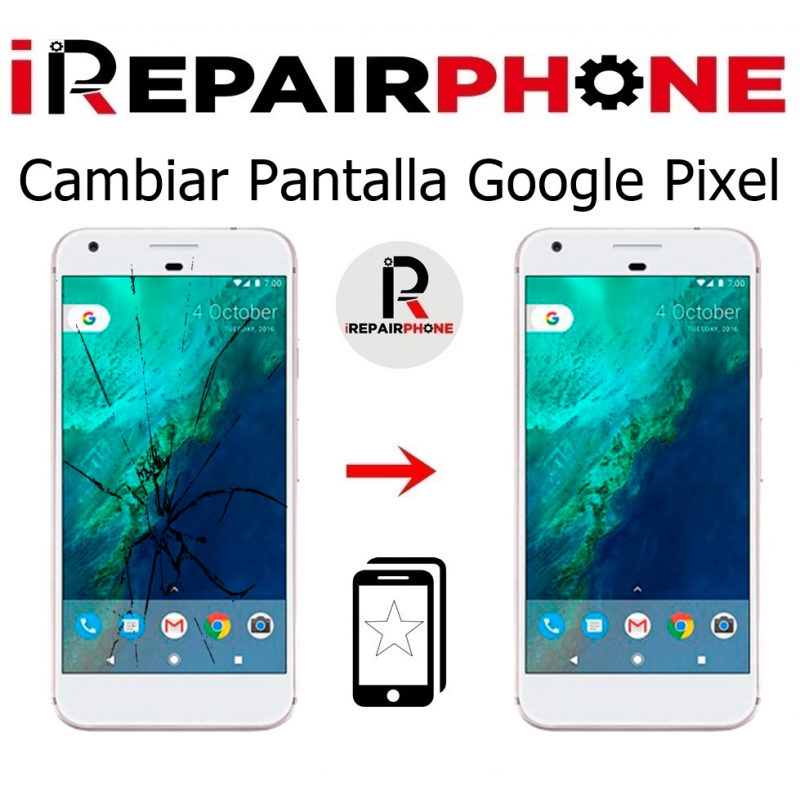 Cambiar pantalla Google Pixel