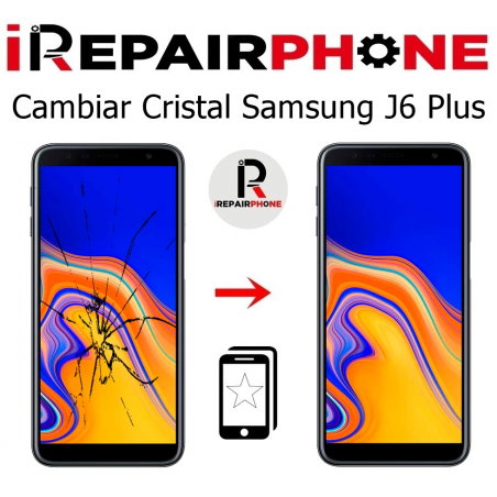 Cambiar Cristal Samsung Galaxy J6 Plus 2018
