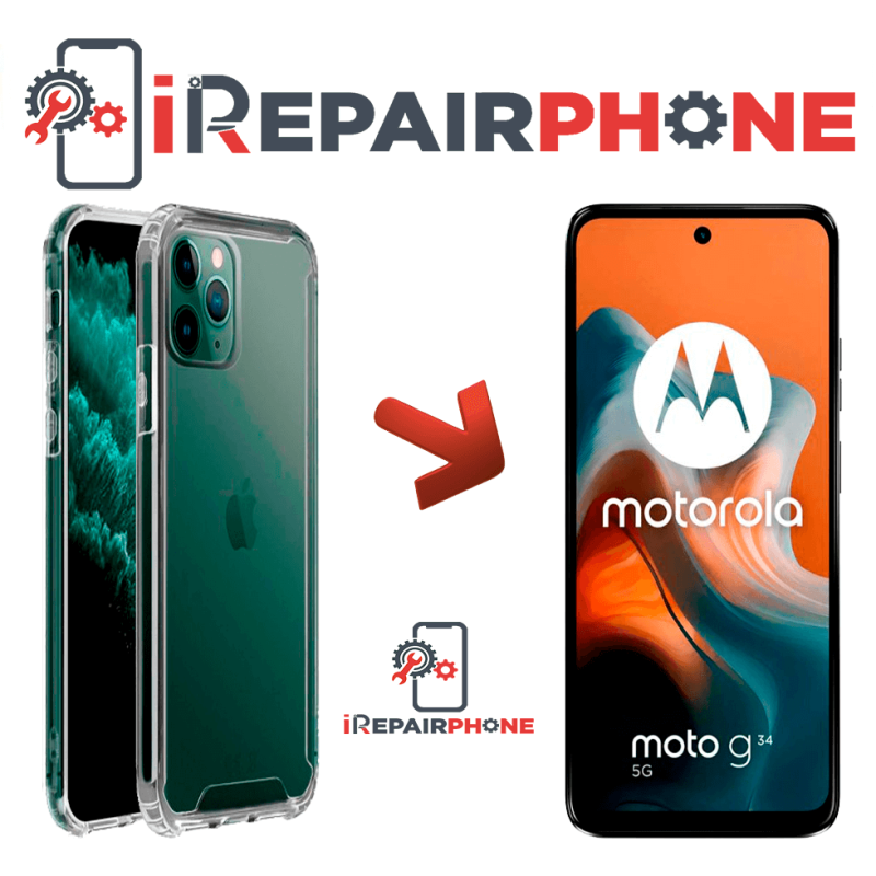 Funda Antigolpes Transparente Motorola Moto G34 5G