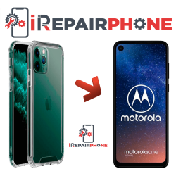Funda Antigolpes Transparente Motorola One Vision