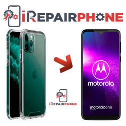 Funda Antigolpes Transparente Motorola One Macro