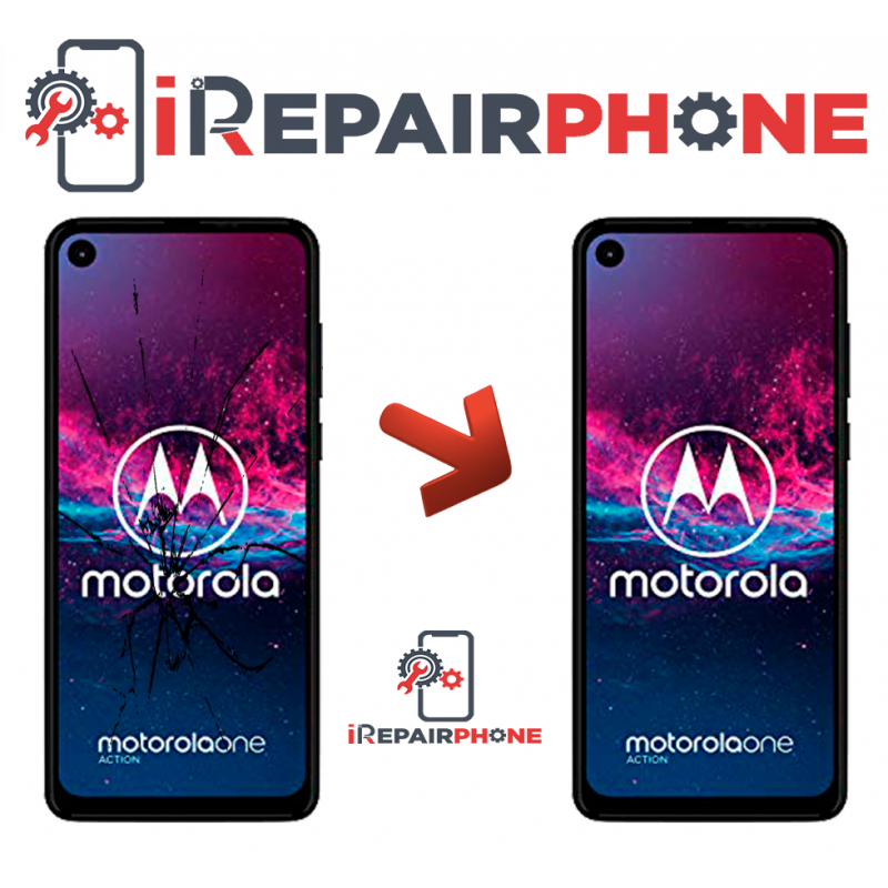 Cambiar Pantalla Motorola One Action XT2013