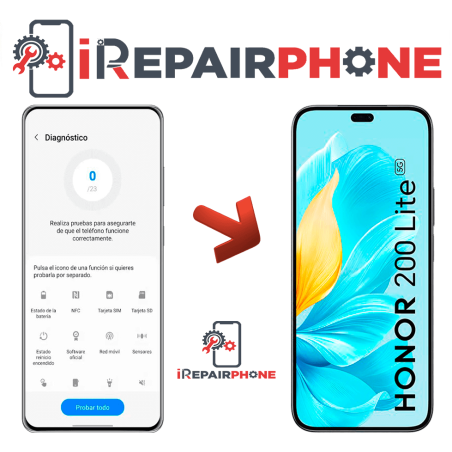 Diagnóstico HONOR 200 Lite