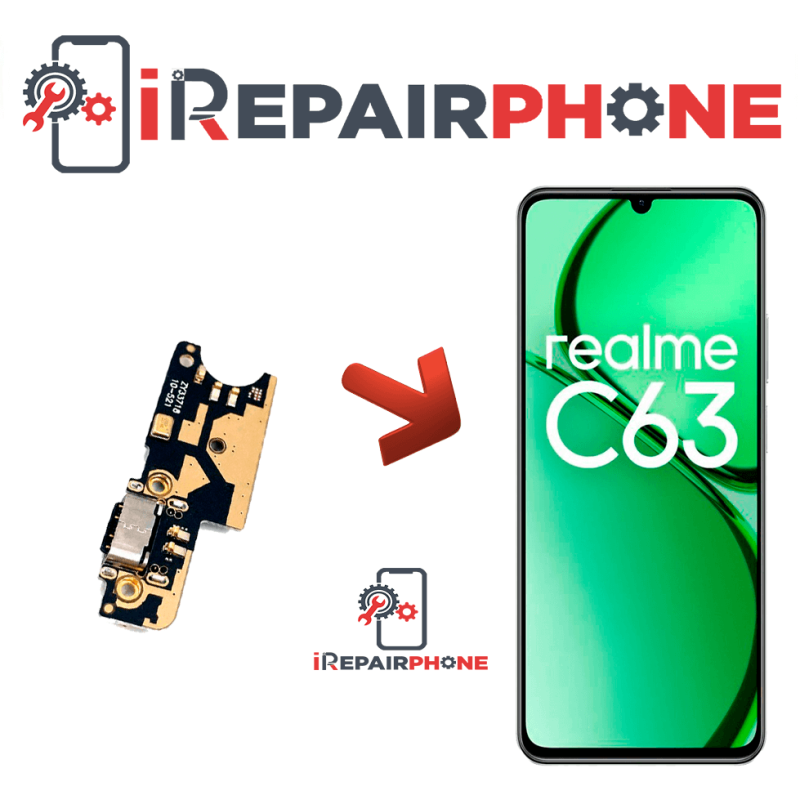 Cambiar Conector de Carga Realme C63