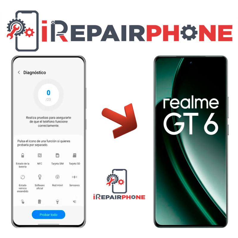 Diagnóstico Realme GT 6