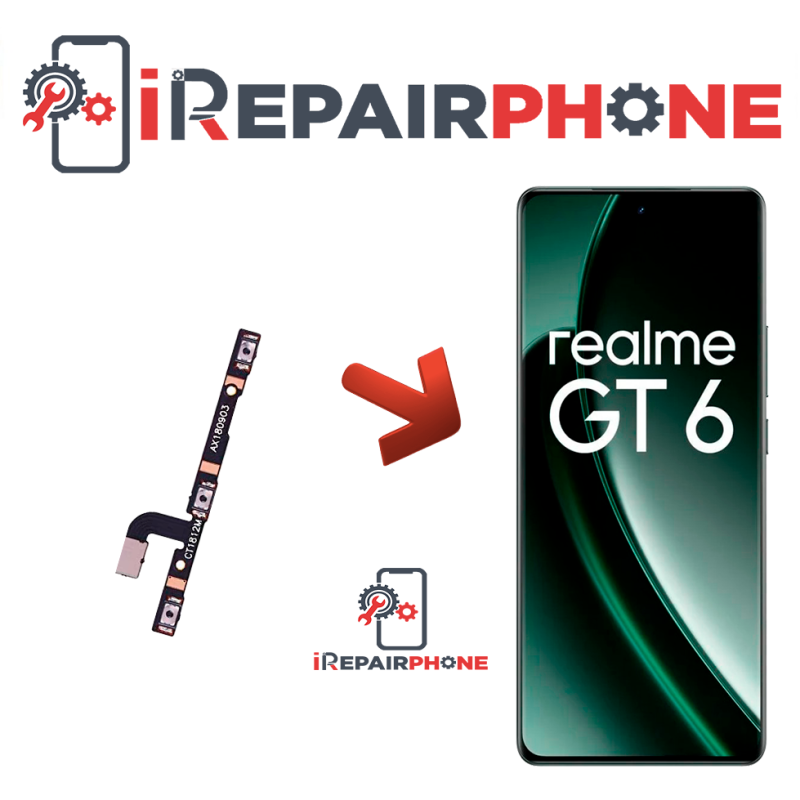 Cambiar Botones de Volumen y Silencio Realme GT 6