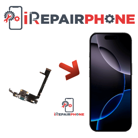 Cambiar Conector de Carga iPhone 16 Pro Max