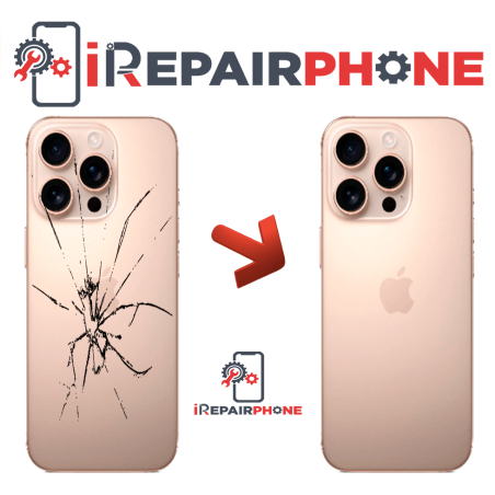 Cambiar Tapa Trasera iPhone 16 Pro