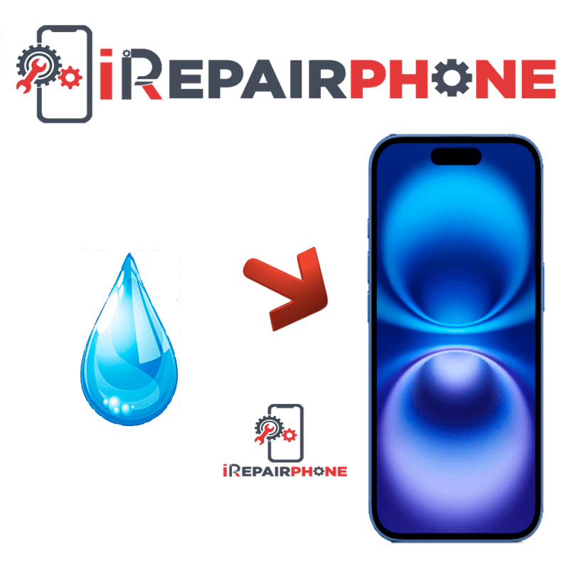 Reparar iPhone 16 Mojado