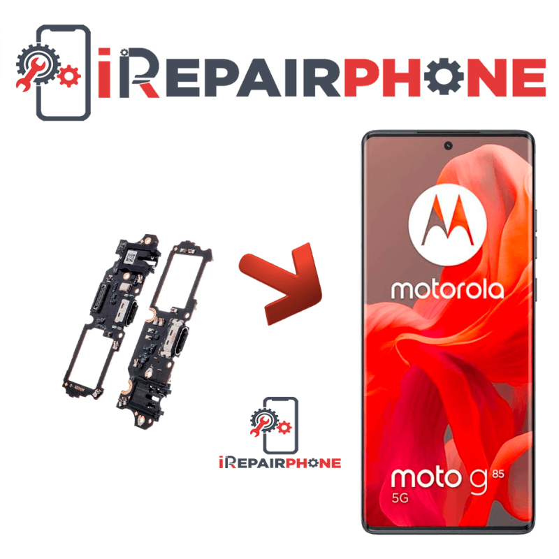 Cambiar Conector de Carga Motorola Moto G85