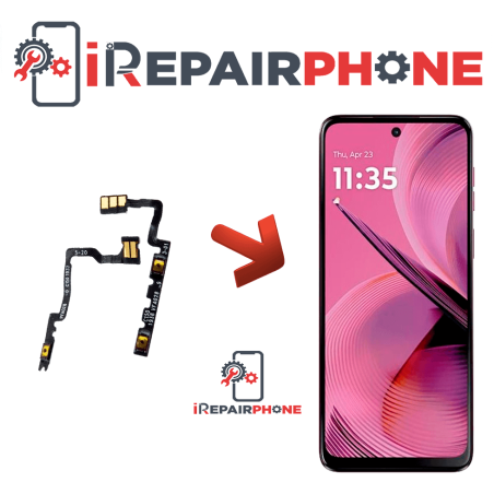 Cambiar Botones de Volumen y Silencio Motorola Moto G55 5G