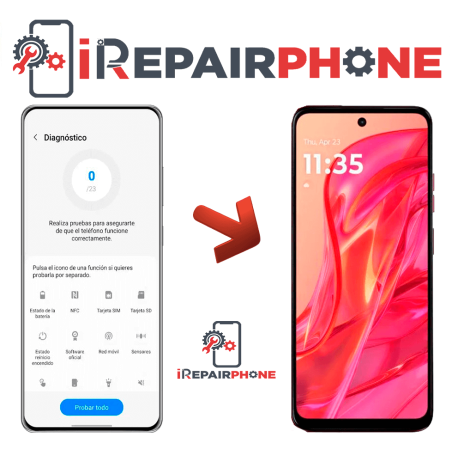 Diagnóstico Motorola Moto G45 5G