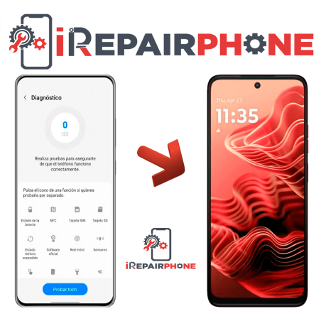 Diagnóstico Motorola Moto G35 5G