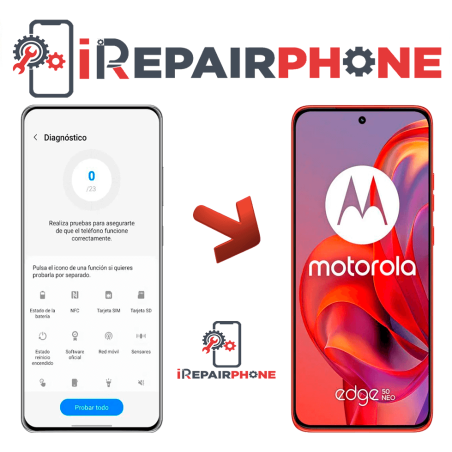 Diagnóstico Motorola Edge 50 Neo