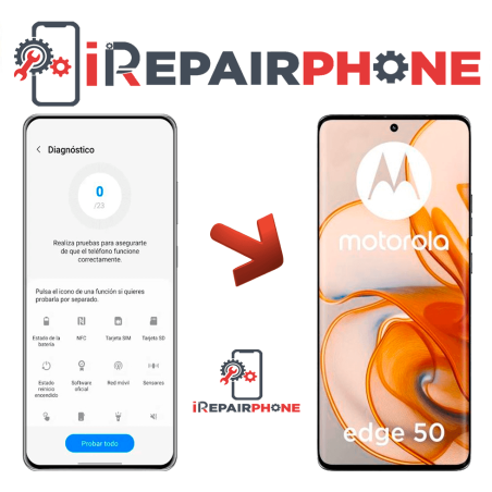 Diagnóstico Motorola Edge 50