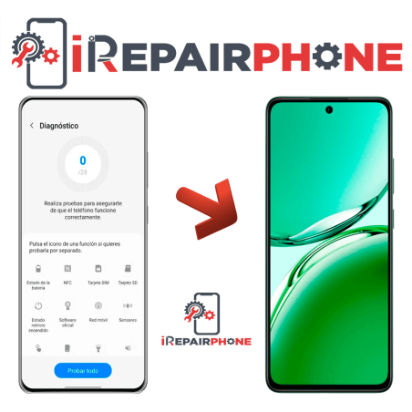 Diagnóstico Oppo Reno 12 F 5G