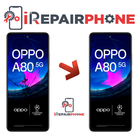 Cambiar Pantalla Oppo A80 5G