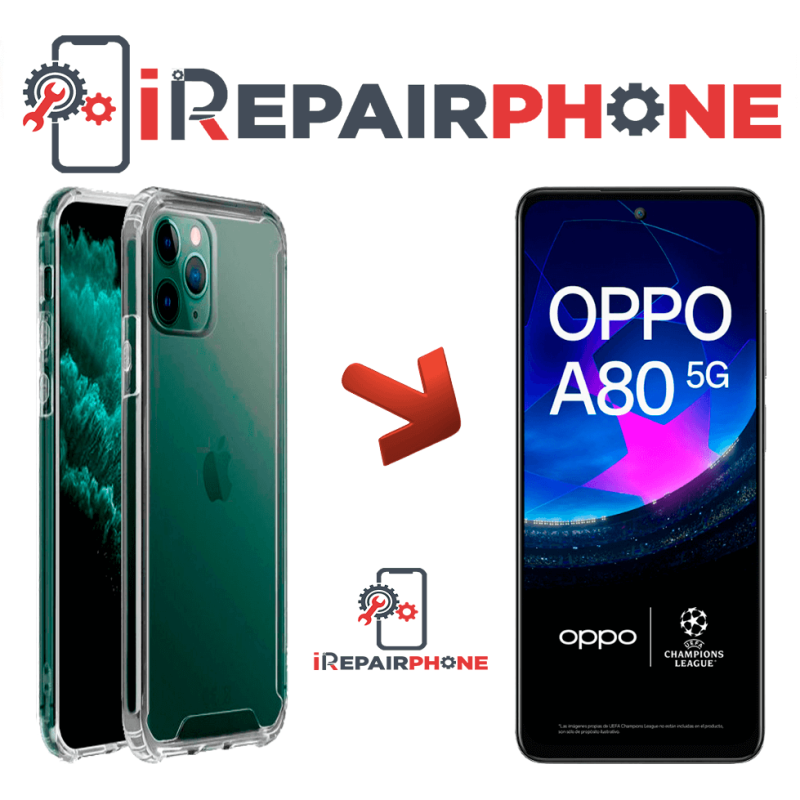 Funda Antigolpes Transparente Oppo A80 5G