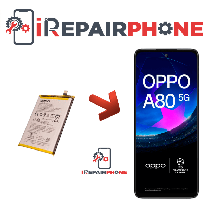 Cambiar Batería Oppo A80 5G