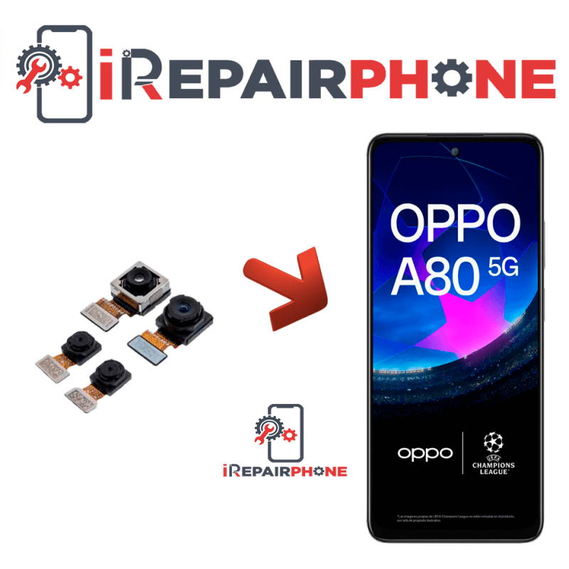 Cambiar Cámara Trasera Oppo A80 5G