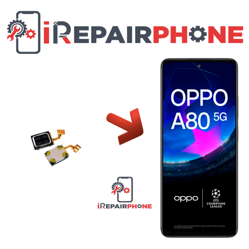 Cambiar Auricular de llamada Oppo A80 5G