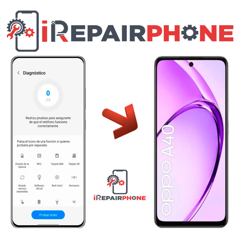 Diagnóstico Oppo A40