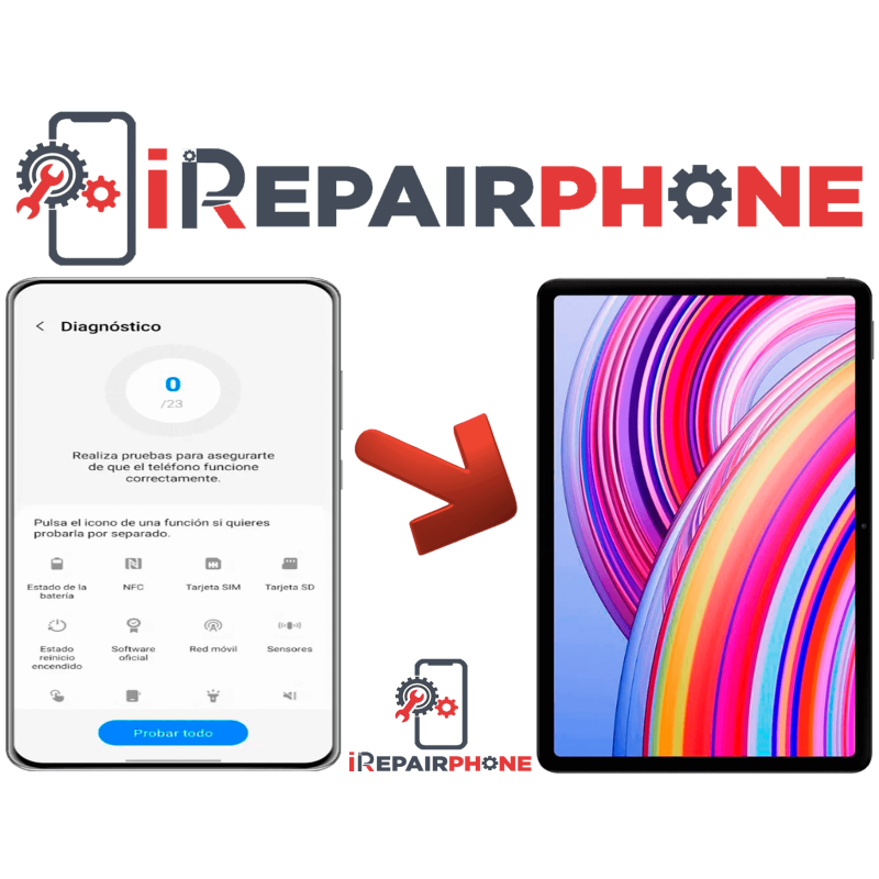 Diagnóstico Xiaomi Redmi Pad Pro 5G