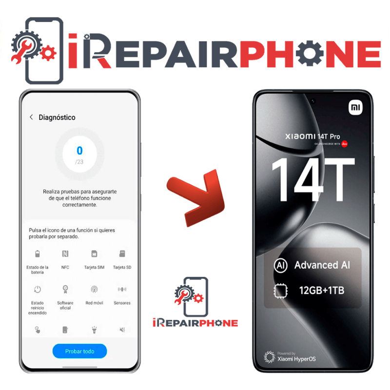 Diagnóstico Xiaomi 14T Pro