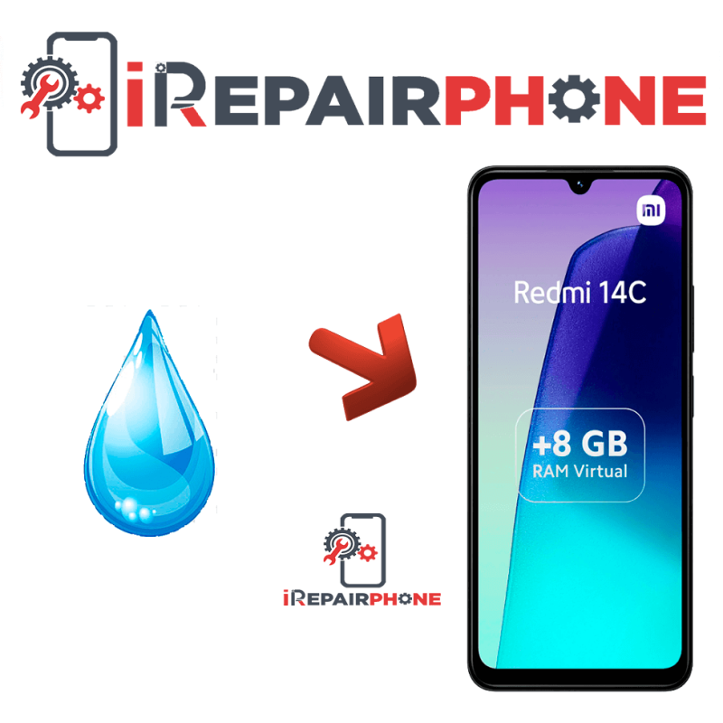 Diagnóstico Xiaomi Redmi 14C Mojado