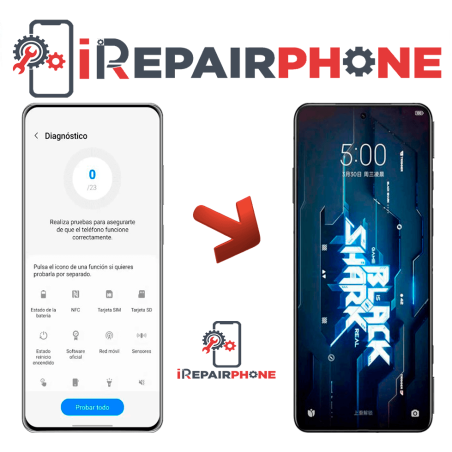 Diagnóstico Xiaomi Black Shark 5 Pro