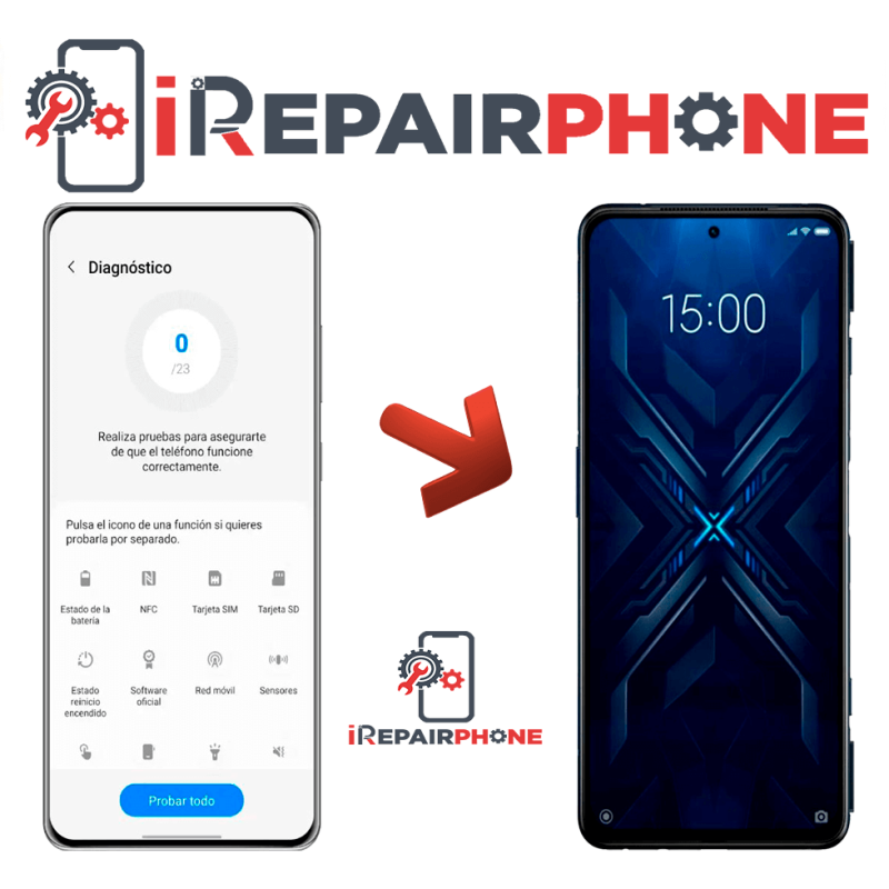 Diagnóstico Xiaomi Black Shark 4 Pro