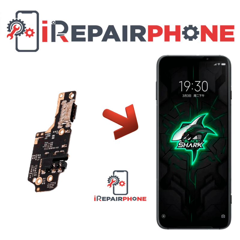 Cambiar Conector de Carga Xiaomi Black Shark 3 Pro