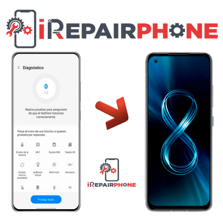 Diagnóstico Asus Zenfone 8